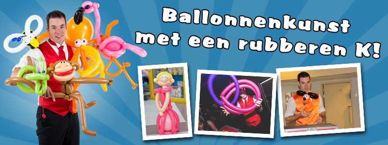 Ballonartiest Jerry de Ballonheer