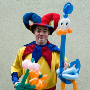 Balloon artist Jester
