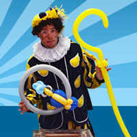 Balloon artist Black Peter