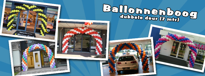 Balloon arch 7 meters (double door)