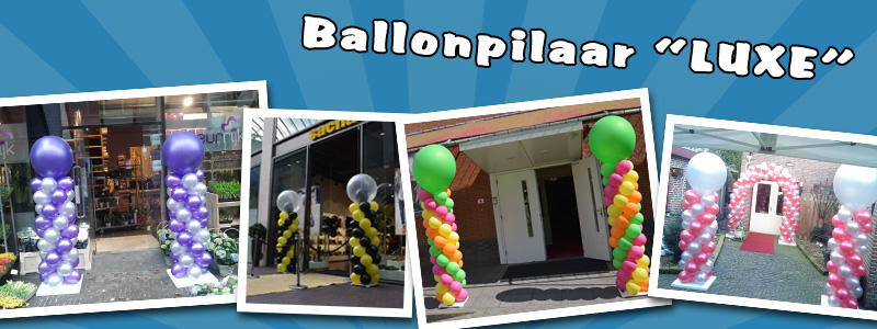 Ballonpilaar deLuxe