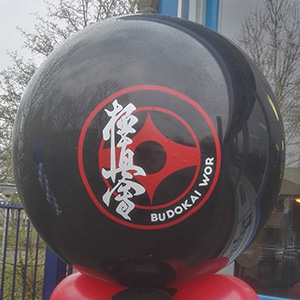 Logo op ballonnen