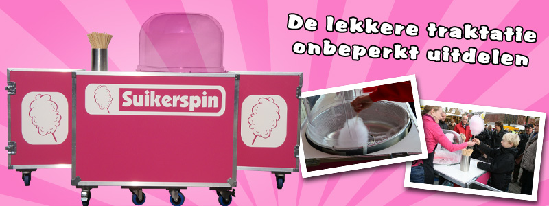 Cotton candy machine incl. stand