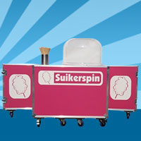 Cotton candy machine incl. stand